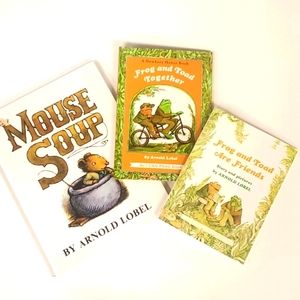 Arnold Lobel Frog and Toad book set of 3 children's books